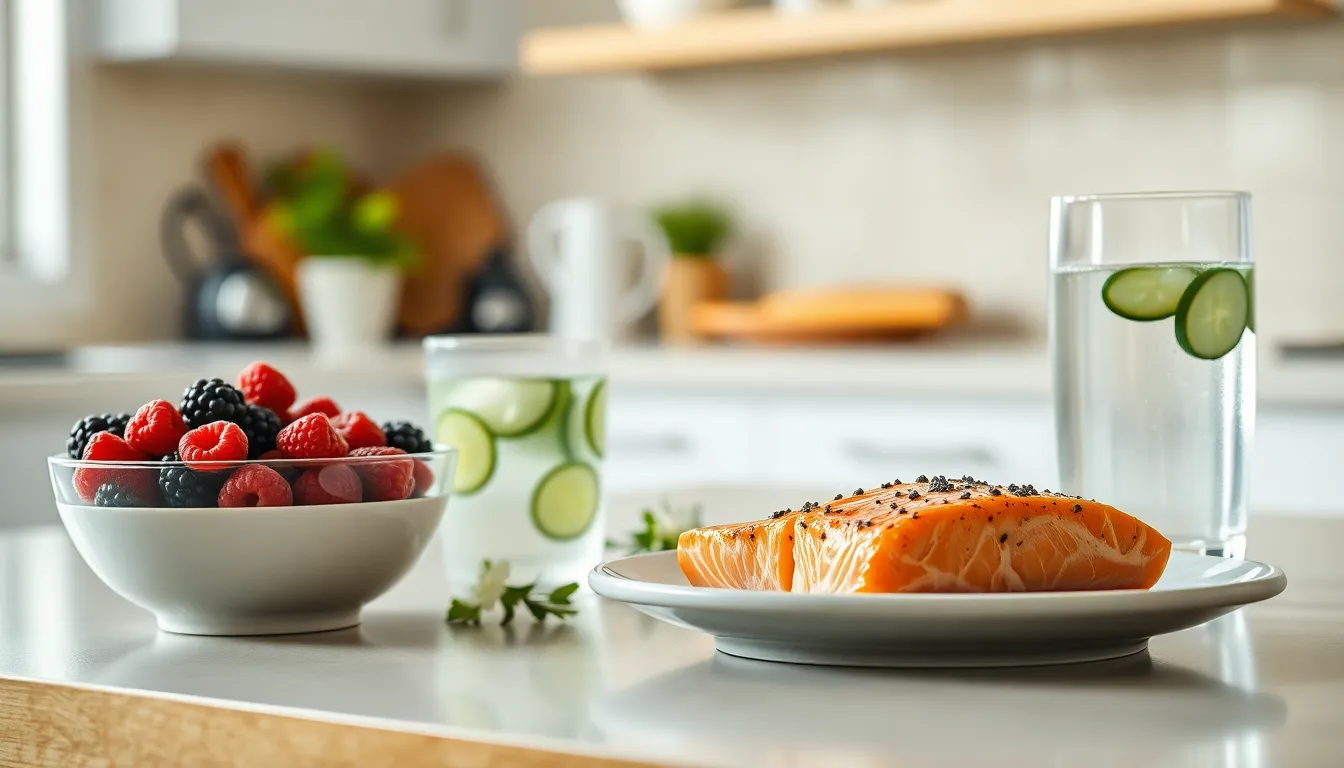 부정맥 환자를 위한 건강 식단 예시 이미지